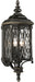 Minka-Lavery - 9322-585 - Four Light Outdoor Wall Mount - Bexley Manor - Coal W/Gold Highlights