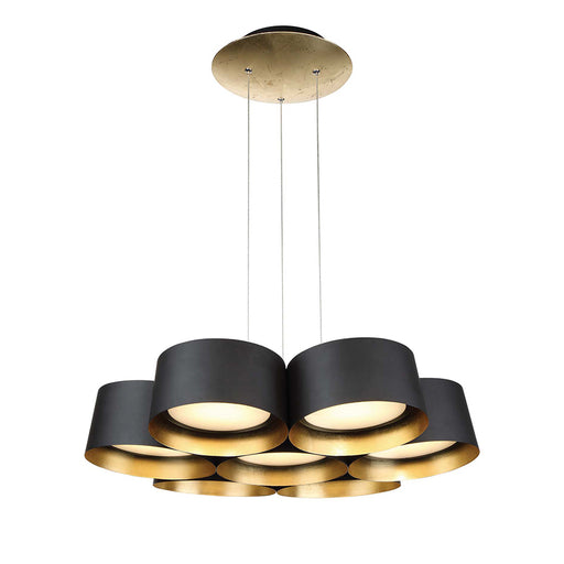 Modern Forms - PD-52724-GL - LED Chandelier - Marimba - Gold Leaf/Bronze