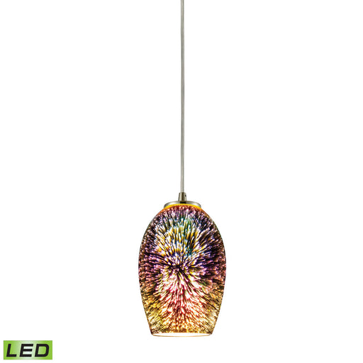 Elk Lighting - 10506/1-LED - LED Mini Pendant - Illusions - Satin Nickel