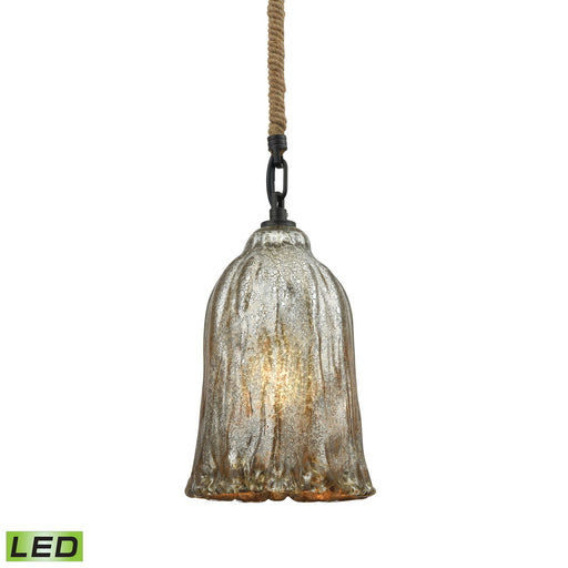 Elk Lighting - 10641/1-LED - LED Mini Pendant - Hand Formed Glass - Oil Rubbed Bronze