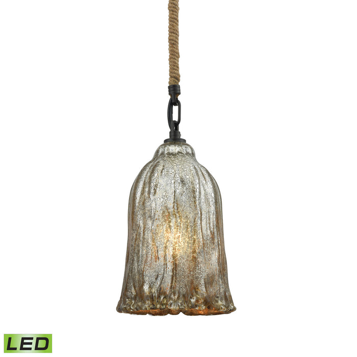 Elk Lighting - 10641/1-LED - LED Mini Pendant - Hand Formed Glass - Oil Rubbed Bronze