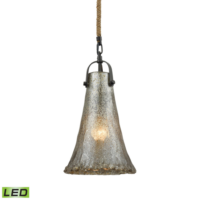 Elk Lighting - 10651/1-LED - LED Mini Pendant - Hand Formed Glass - Oil Rubbed Bronze
