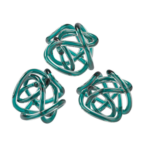 Elk Home - 154-020/S3 - Decorative Accessory - Glass Knots - Aqua