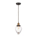 Elk Lighting - 16325/1 - One Light Mini Pendant - Bartram - Antique Brass