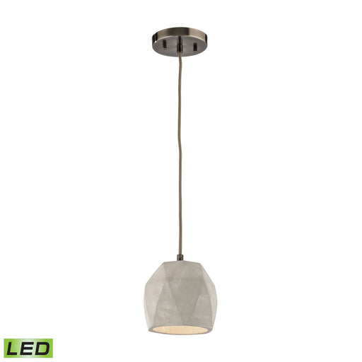 Elk Lighting - 45330/1-LED - LED Mini Pendant - Urban Form - Black Nickel