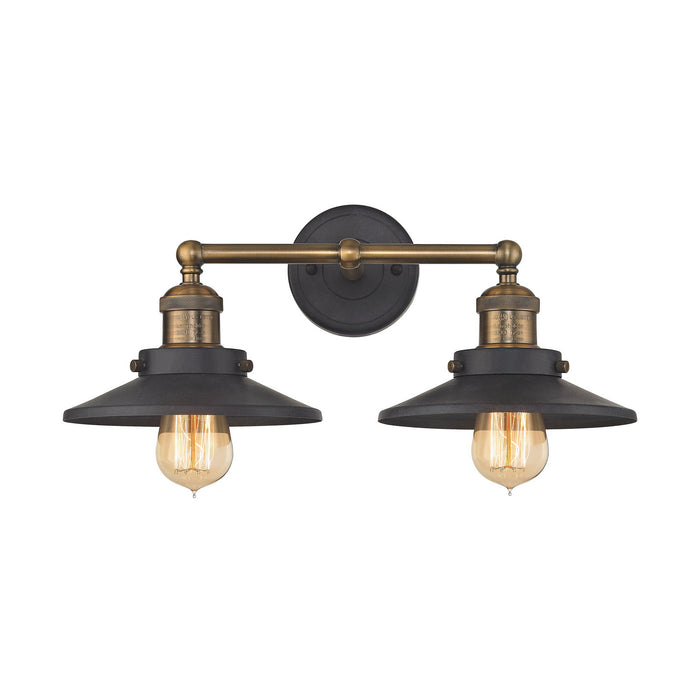 Elk Lighting - 67181/2 - Two Light Vanity Lamp - English Pub - Antique Brass