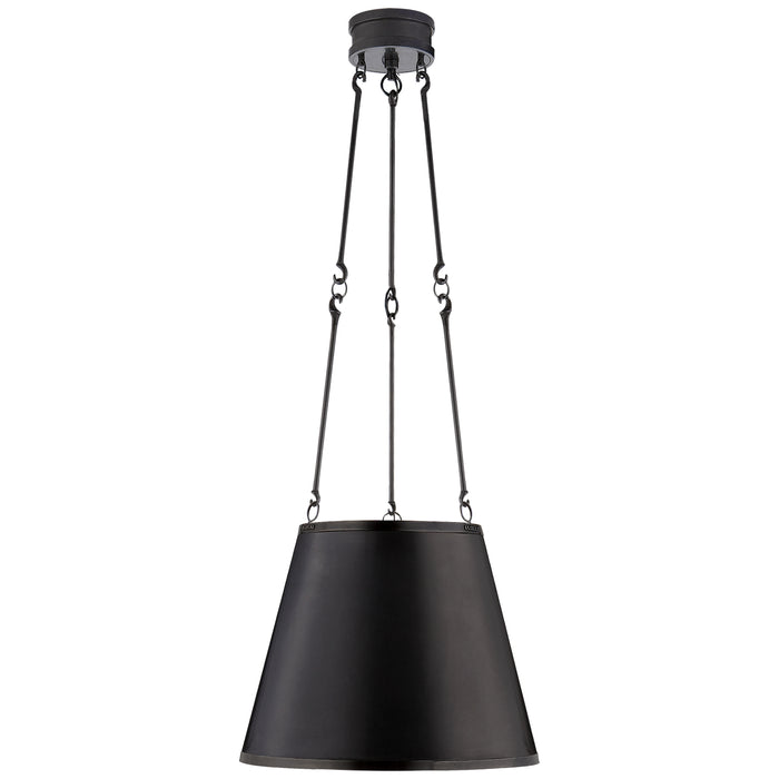 Visual Comfort - AH 5210GM - Three Light Pendant - Lily - Gun Metal