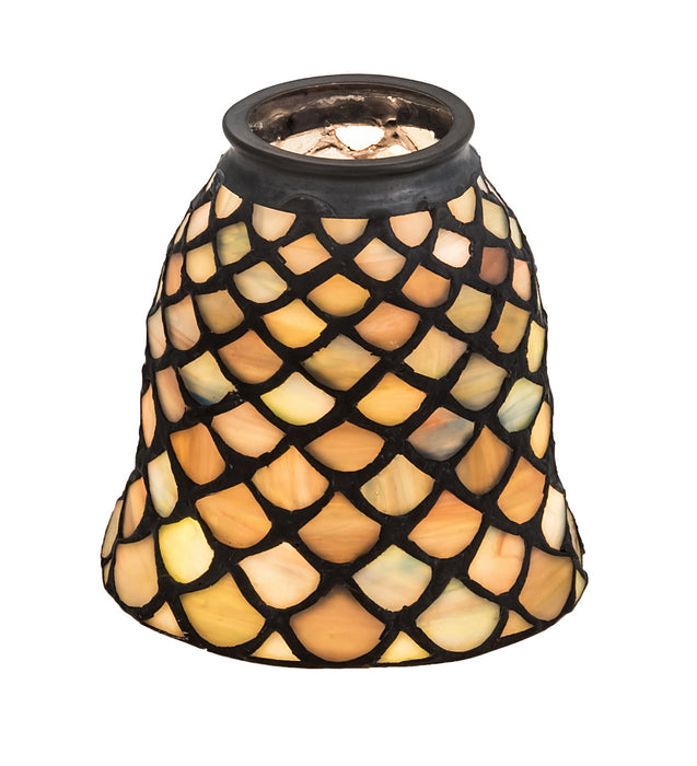 Meyda Tiffany - 27470 - Fan Light Shade - Fishscale - Gyb/Jp