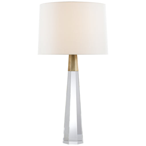 Visual Comfort - ARN 3026CG/HAB-L - Two Light Table Lamp - Olsen - Crystal with Brass