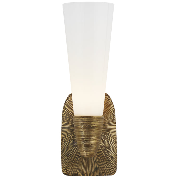 Visual Comfort - KW 2043G-WG - One Light Bath Sconce - Utopia - Gild