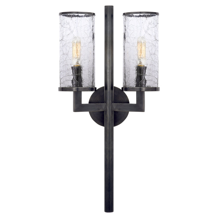 Visual Comfort - KW 2201BZ-CRG - Two Light Wall Sconce - Liaison - Bronze