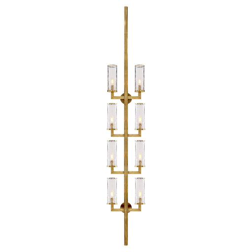 Visual Comfort - KW 2204AB-CRG - Eight Light Wall Sconce - Liaison - Antique-Burnished Brass
