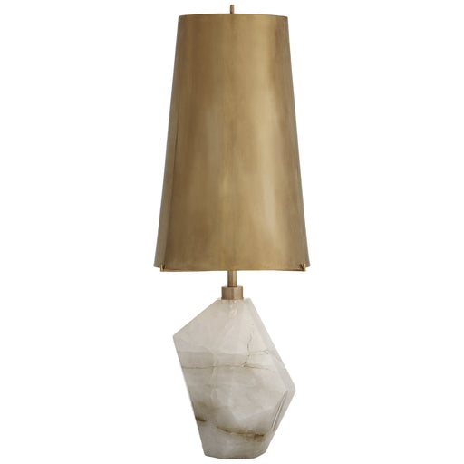 Visual Comfort - KW 3012Q-AB - One Light Table Lamp - Halcyon - Natural Quartz Stone