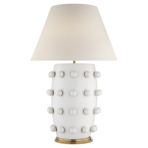 Visual Comfort - KW 3032PW-L - One Light Table Lamp - Linden - Plaster White