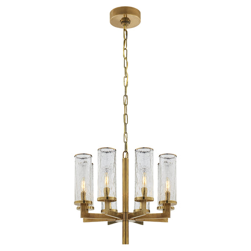 Visual Comfort - KW 5200AB-CRG - Eight Light Chandelier - Liaison - Antique-Burnished Brass