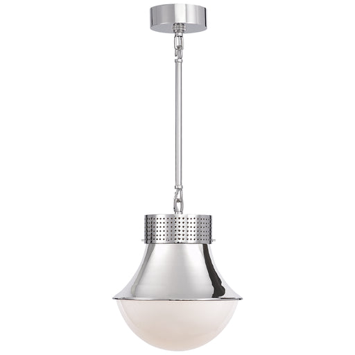 Visual Comfort - KW 5221PN-WG - One Light Pendant - Precision - Polished Nickel