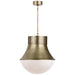 Visual Comfort - KW 5223AB-WG - One Light Pendant - Precision - Antique-Burnished Brass