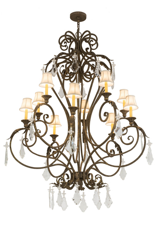 Meyda Tiffany - 120429 - Ten Light Chandelier - Josephine - Crystal