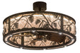 Meyda Tiffany - 176825 - LED Chandel-Air - Whispering Pines - Oil Rubbed Bronze