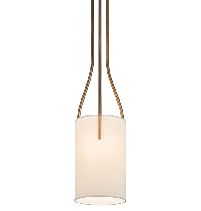 Meyda Tiffany - 177047 - One Light Pendant - Cilindro - Vintage Brass