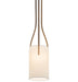 Meyda Tiffany - 177603 - One Light Pendant - Cilindro - Craftsman Brown
