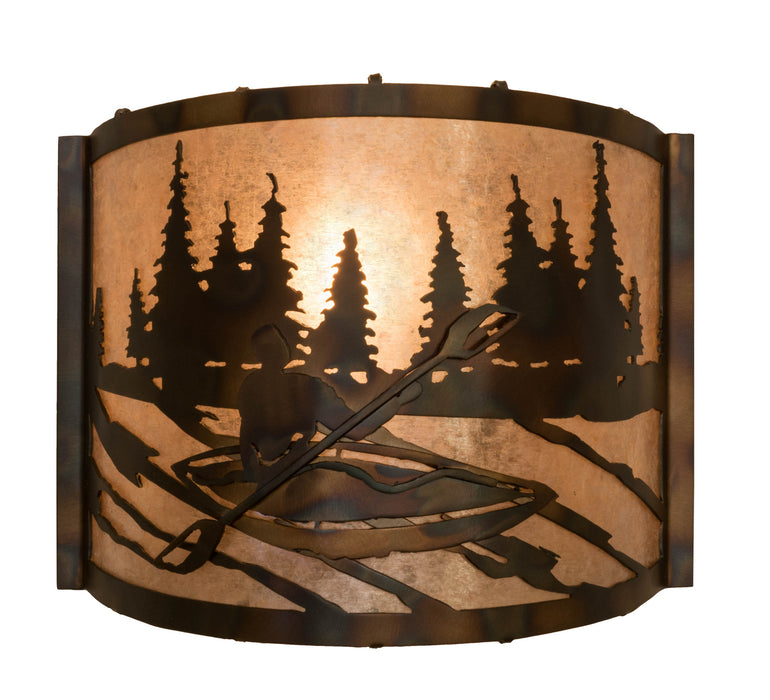 Meyda Tiffany - 178368 - One Light Wall Sconce - Kayaker - Antique Copper
