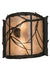 Meyda Tiffany - 98413 - Two Light Wall Sconce - Whispering Pines - Timeless Bronze