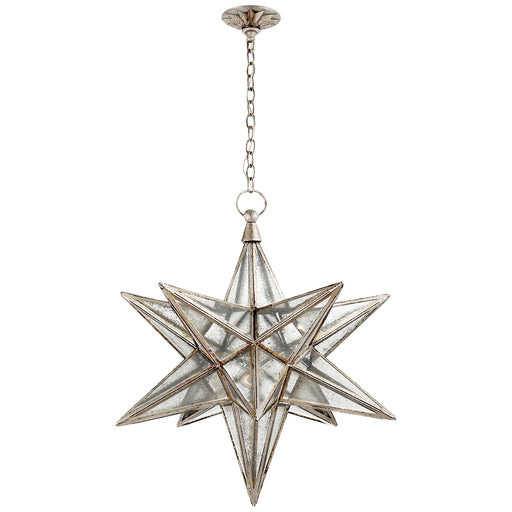 Visual Comfort - CHC 5212BSL-AM - One Light Lantern - Moravian Star - Burnished Silver Leaf