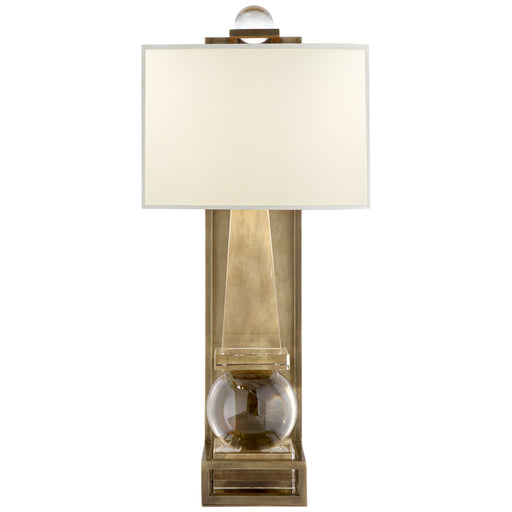 Visual Comfort - CHD 2262CG/AB-PL - One Light Wall Sconce - Paladin - Crystal with Brass