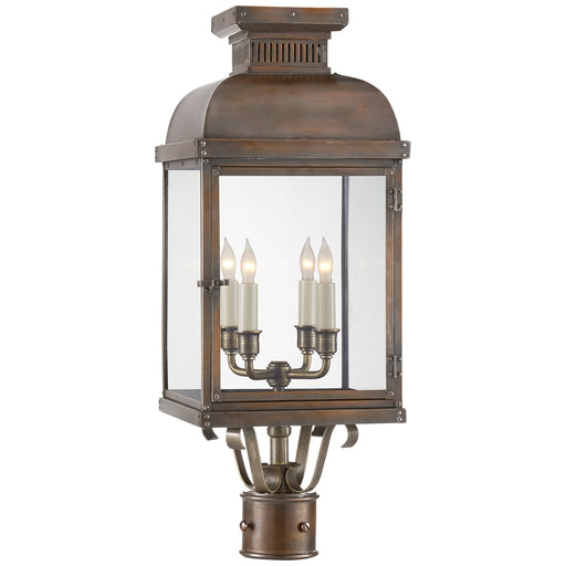 Visual Comfort - CHO 7821NC-CG - Four Light Post Lantern - Suffork - Natural Copper