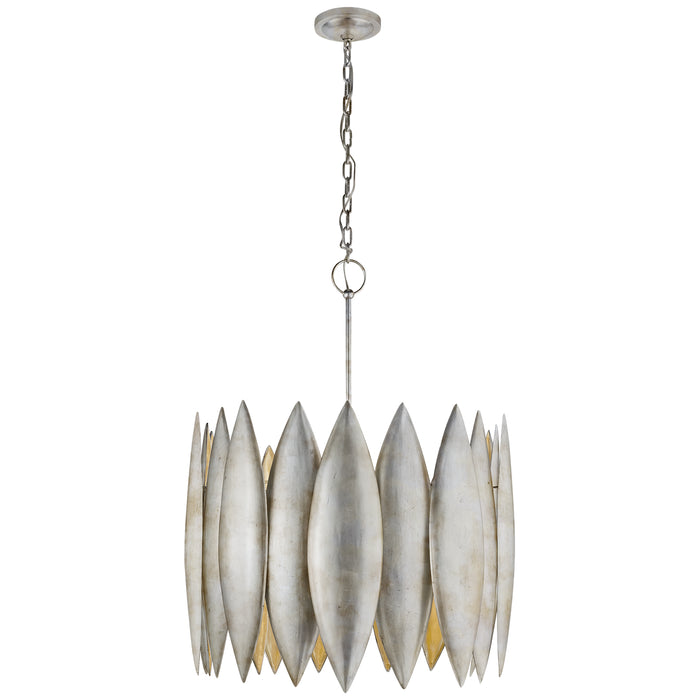 Visual Comfort - S 5048BSL - Four Light Chandelier - Hatton - Burnished Silver Leaf