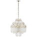 Visual Comfort - SK 5424PN-CA - Six Light Chandelier - Adele - Polished Nickel with Clear Acrylic
