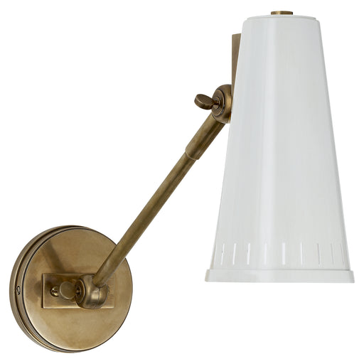 Visual Comfort - TOB 2065HAB-AW - One Light Wall Sconce - Antonio - Hand-Rubbed Antique Brass