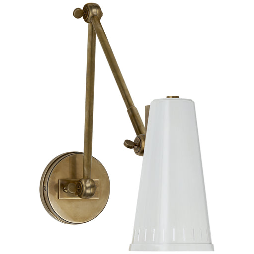 Visual Comfort - TOB 2066HAB-AW - One Light Wall Sconce - Antonio - Hand-Rubbed Antique Brass