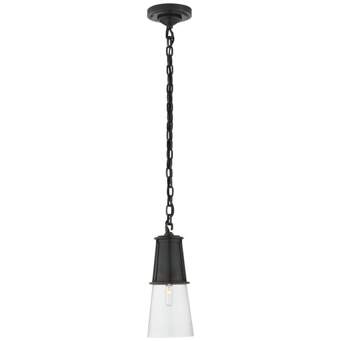 Visual Comfort - TOB 5751BZ-CG - One Light Pendant - Robinson - Bronze