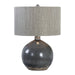 Uttermost - 27215-1 - One Light Table Lamp - Vardenis - Brushed Nickel