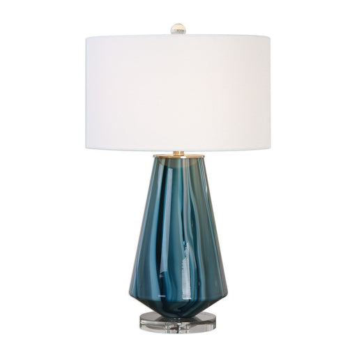 Uttermost - 27225-1 - One Light Table Lamp - Pescara - Brushed Nickel