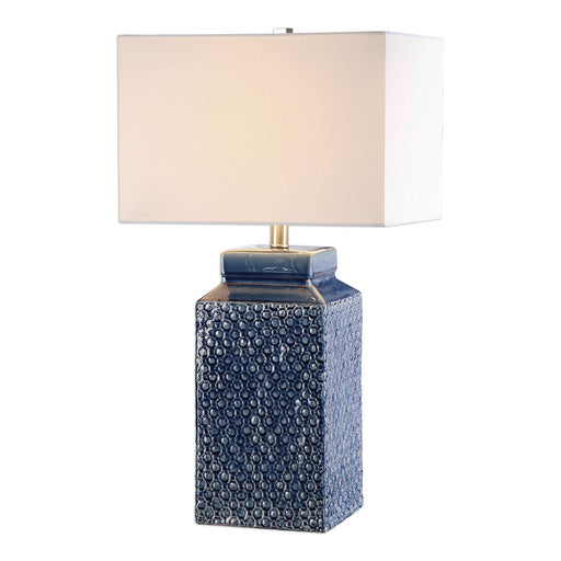 Uttermost - 27229-1 - One Light Table Lamp - Pero - Brushed Nickel