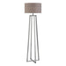 Uttermost - 28111 - One Light Floor Lamp - Keokee - Polished Stainless Steel