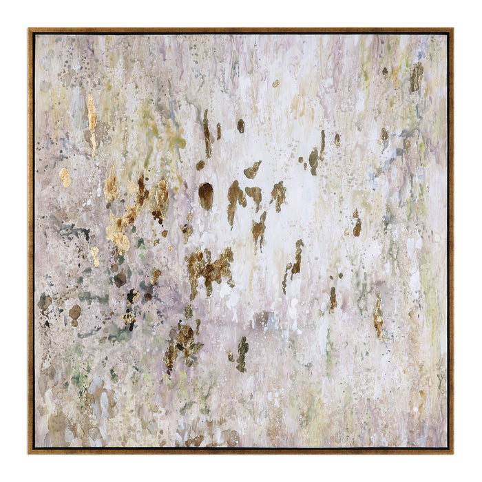 Uttermost - 34362 - Wall Art - Golden Raindrops - Champagne Silver Leaf