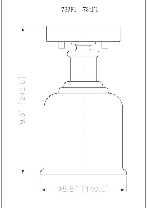 Bryant Flush Mount-Semi-Flush Mts.-Z-Lite-Lighting Design Store