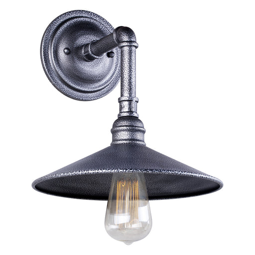Forte - 7059-01-49 - One Light Outdoor Lantern - Industrial Gray