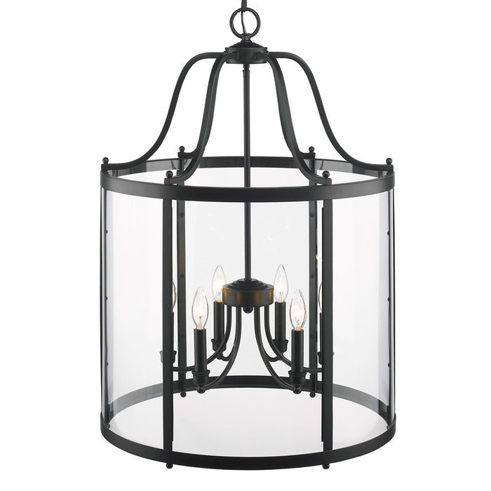 Payton BLK Pendant-Foyer/Hall Lanterns-Golden-Lighting Design Store