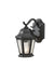 Generation Lighting - OL5900BK - One Light Outdoor Wall Lantern - Martinsville - Black