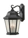 Generation Lighting - OL5904BK - Four Light Outdoor Wall Lantern - Martinsville - Black