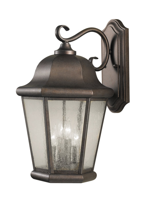 Generation Lighting - OL5904CB - Four Light Outdoor Wall Lantern - Martinsville - Corinthian Bronze