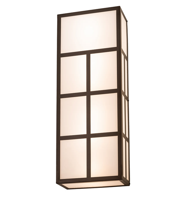 Meyda Tiffany - 171145 - LED Wall Sconce - Quadrato - Oil Rubbed Bronze