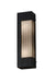 Meyda Tiffany - 173997 - LED Wall Sconce - Redemption - Satin Black Wrought Iron White Acrylic