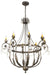 Meyda Tiffany - 178081 - Eight Light Chandelier - Antonia - French Bronzed,Crystal