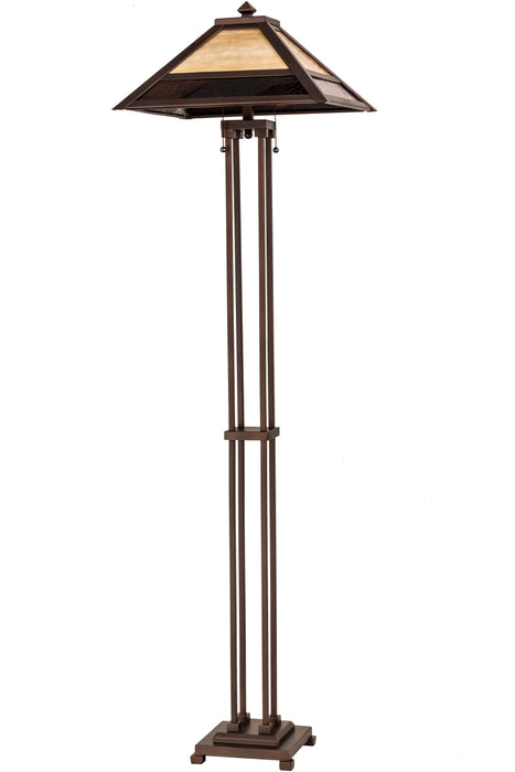 Meyda Tiffany - 179148 - Two Light Floor Lamp - Mission - Mahogany Bronze